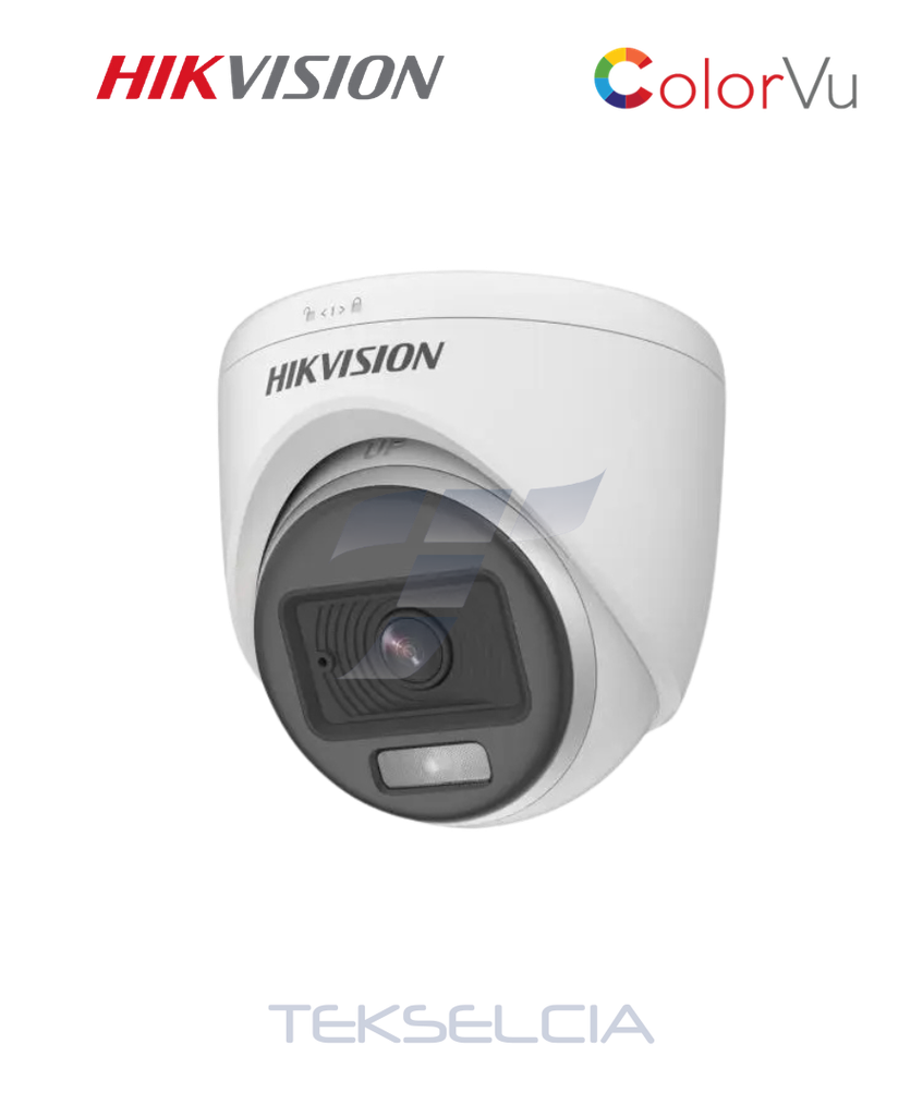 [DS-2CE70DF0T-PFS] Camara Colorvu DS-2CE70DF0T-PFS Domo 2MP + Audio 20M