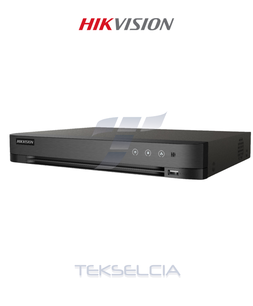 Grabador Hikvision DS-7208HUHI-M1/S/A Dvr 8Ch 5Mp 1Hdd Audio+Alarma