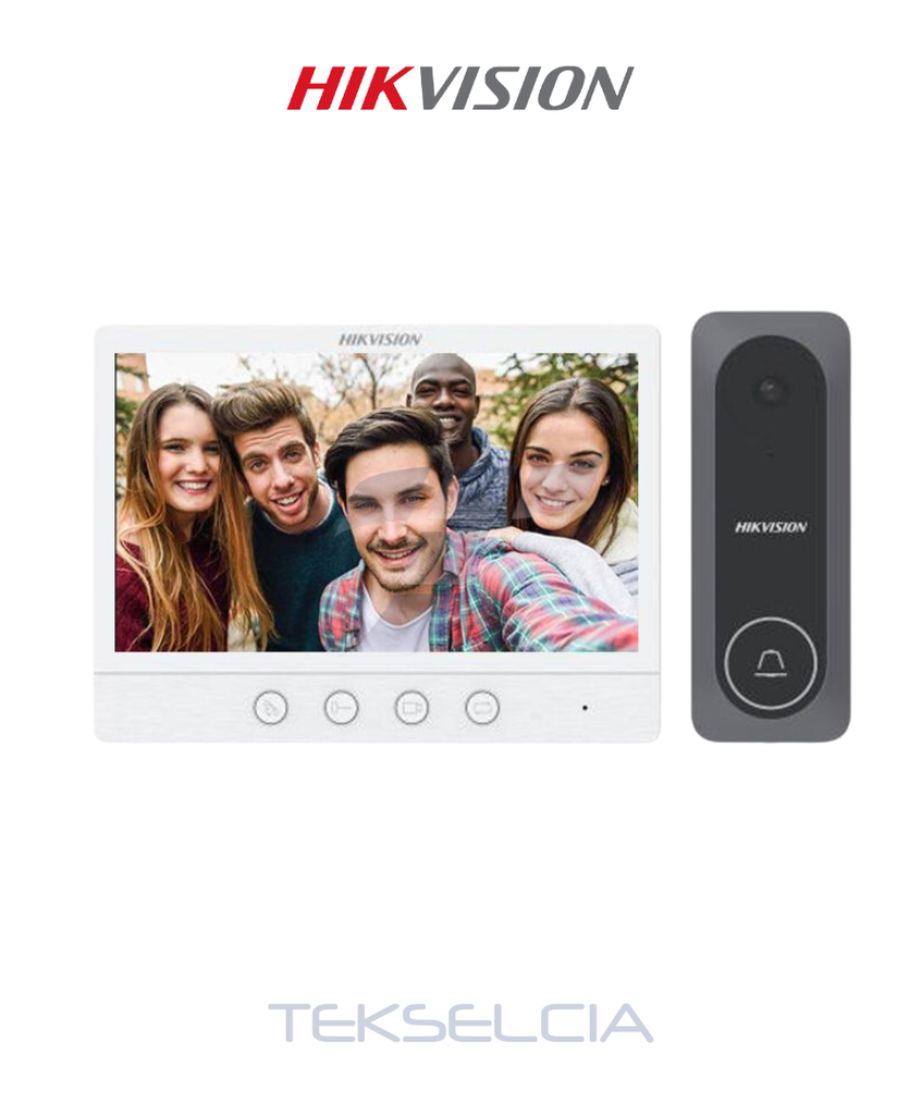 [DS-KIS212] Video Portero Hikvision DS-KIS212 Analógico (kit)