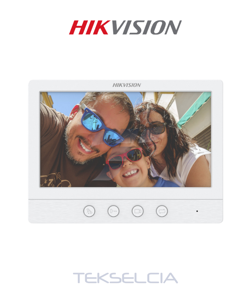 Pantalla para Video Portero Hikvision DS-KH2230T 7" Analógico