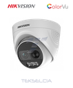 CAMARA HIKVISION DS-2CE72DF3T-PIRXOS DOMO 2MP ColorVu + Luz ESTROBO 20M