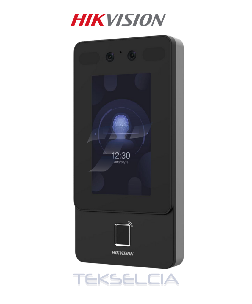 [DS-K1T342MFWX-E1] Biométrico Hikvision DS-K1T342MFWX-E1 Facial + Huella y Portero