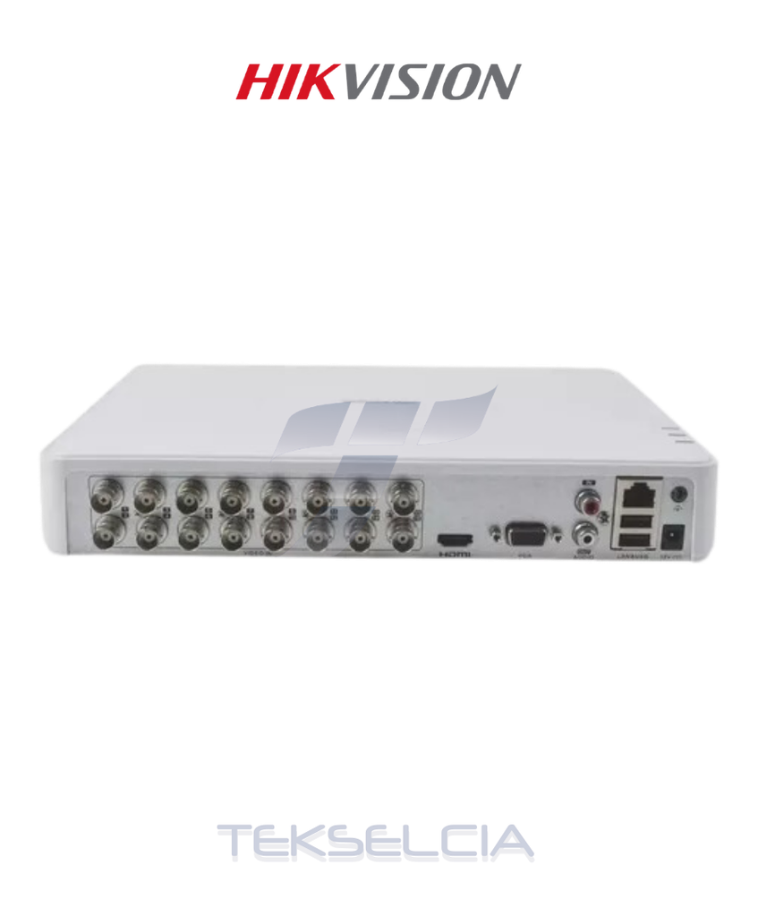 [DS-7116HGHI-K1(S)] Grabador Hikvision DS-7116HGHI-K1(S) Dvr 16Ch 1080P Lite