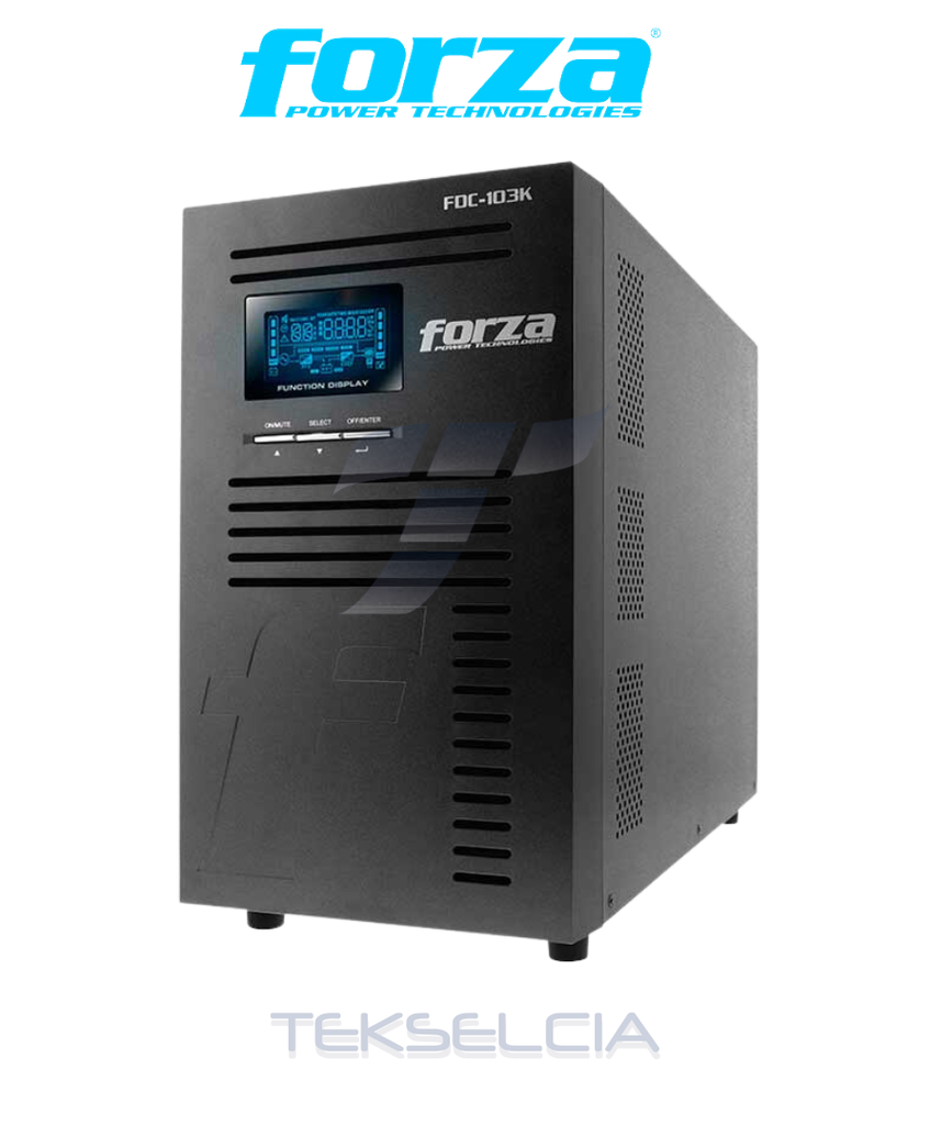 [FZ-FDC-103K] Ups Forza FDC-103K 3000VA/3000W 9-Nema 120Vac