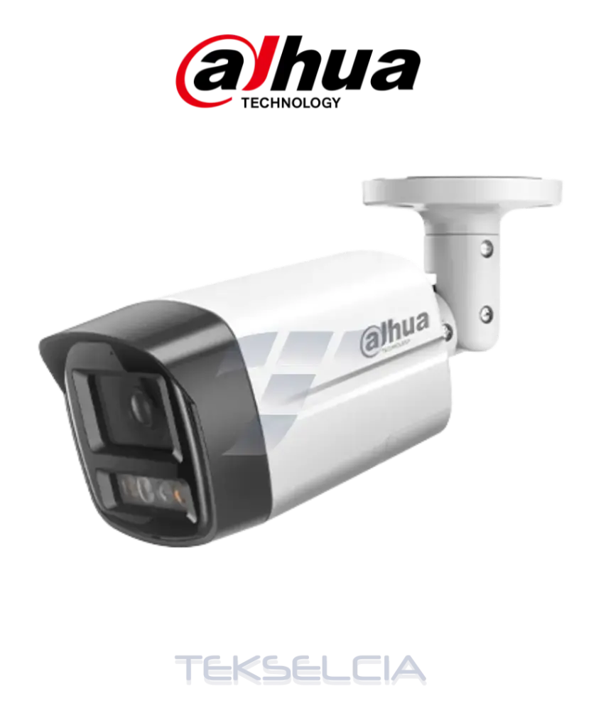 [DH-IPC-HFW2249TL-S-PV] Camara IP Tubo 2MP POE+Audio Dual Light IR 30M