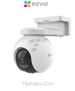 Camara Inteligente Ezviz EB8 IP 3MP 4G+Panel Solar+Bateria