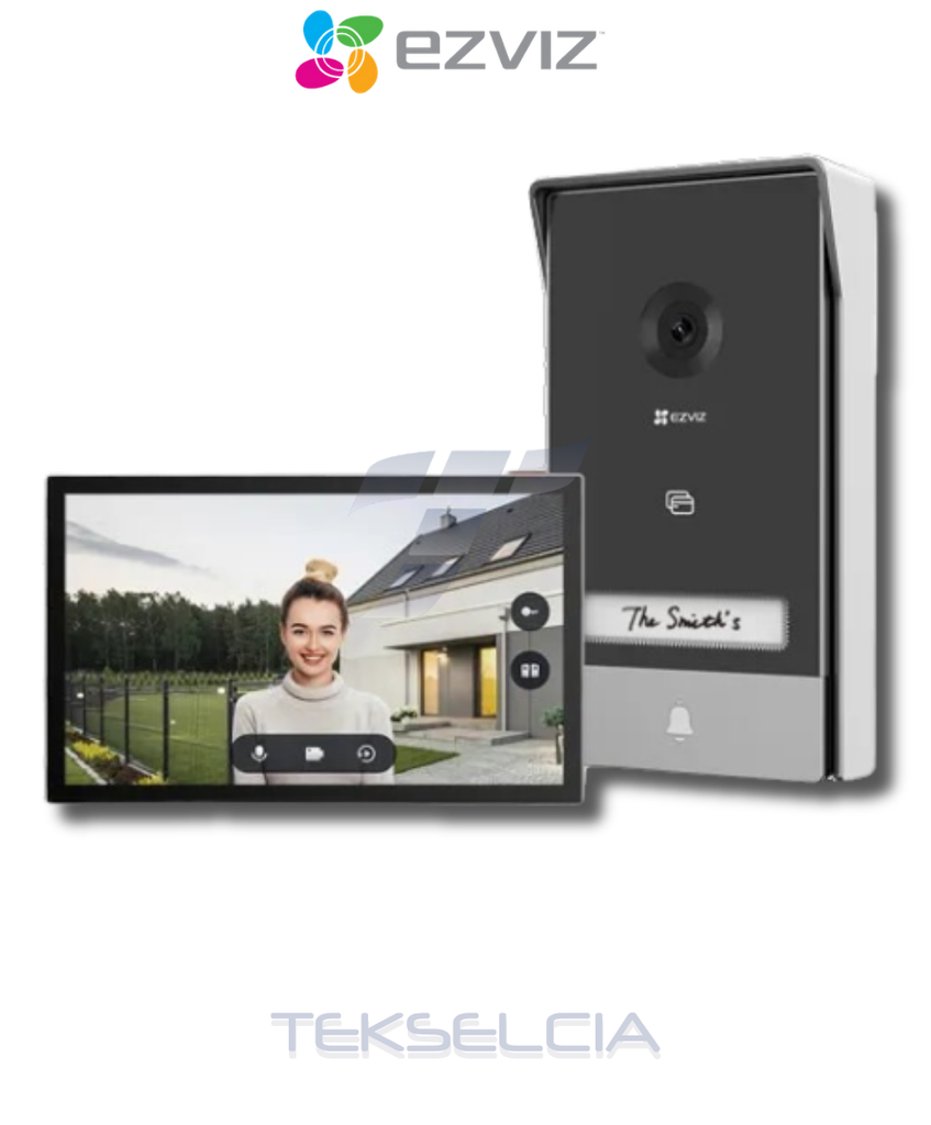 [CS-HP7-R101-1W2TFC] VideoPortero Hibrido Ezviz HP7 (Kit)