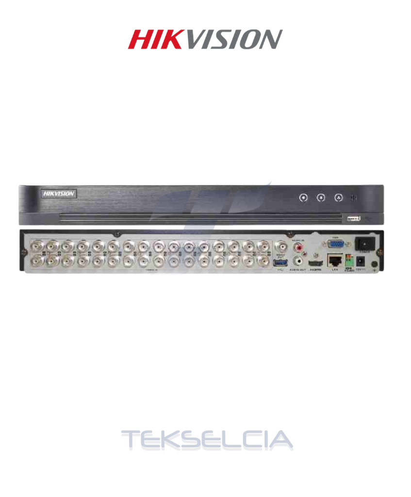 [DS-7232HQHI-M2/S] Grabador Hikvision DS-7232HQHI-M2/S Dvr 32Ch 1080P Acusense