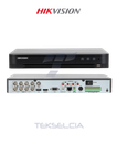 Grabador Hikvision DS-7208HUQHI-M1/S Dvr 8Ch 1080P Acusense