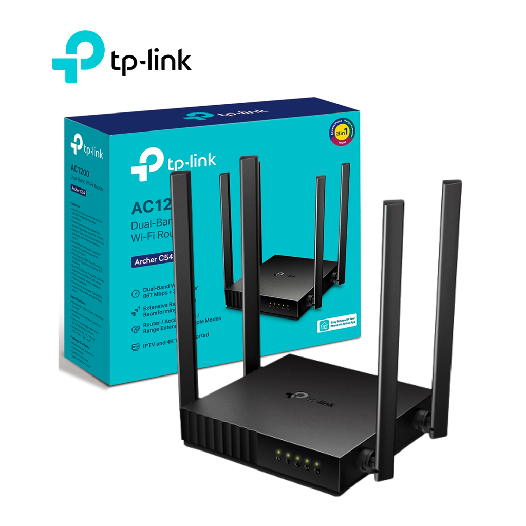  Router Doble Banda 2.4/5GHZ 4 Antenas