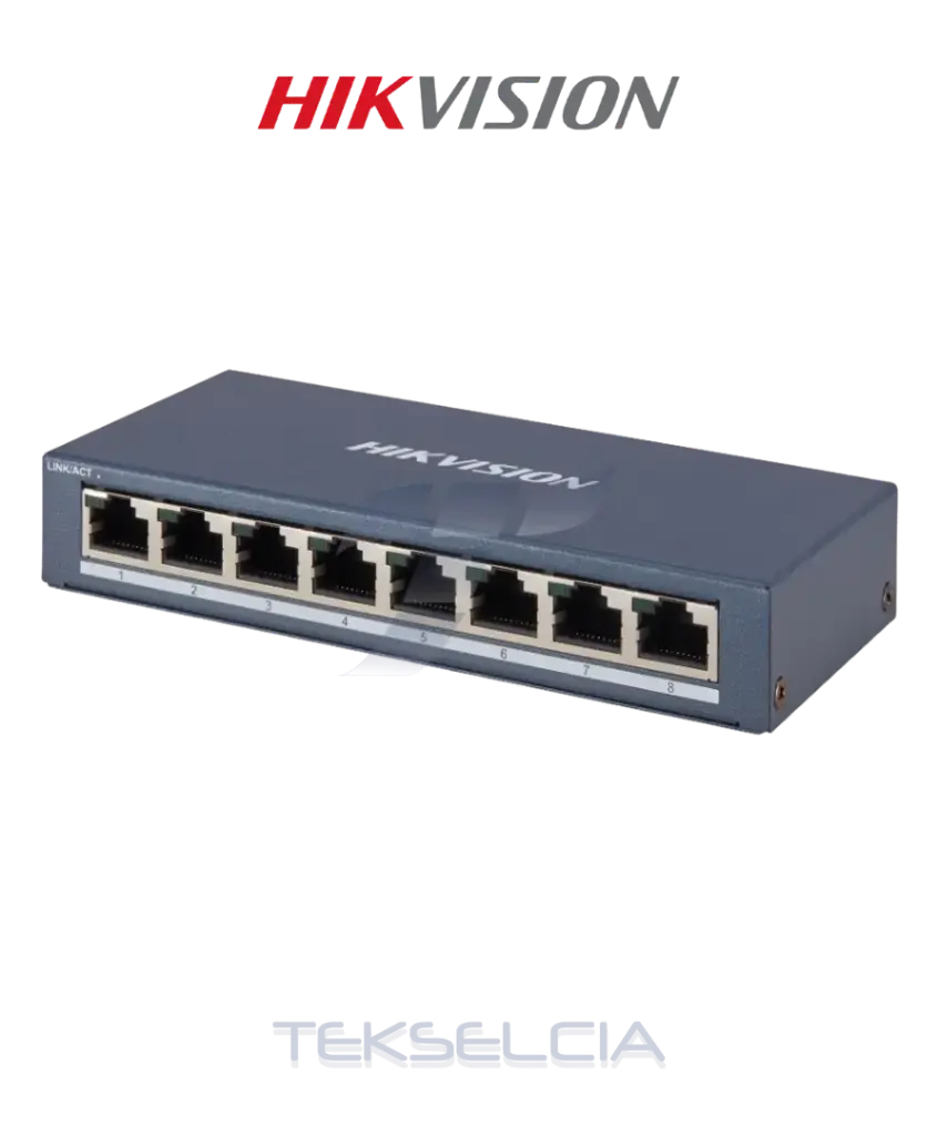 [DS-3E0508-E(B)] Switch 8 Puertos 10/100/1000MB