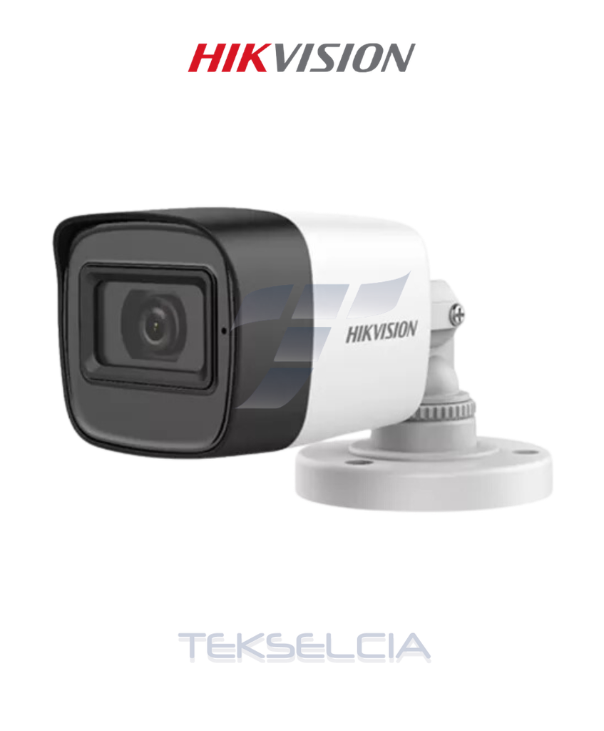 [DS-2CE16D0T-LPFS] Camara Tubo 2MP Sellado + Dual Light + Microfono 20M