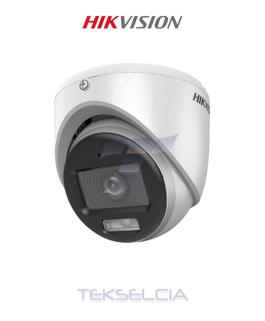 [HK-DS-2CE70DF0T-LMFS] Camara Domo 2MP Colorvu+Audio 20M