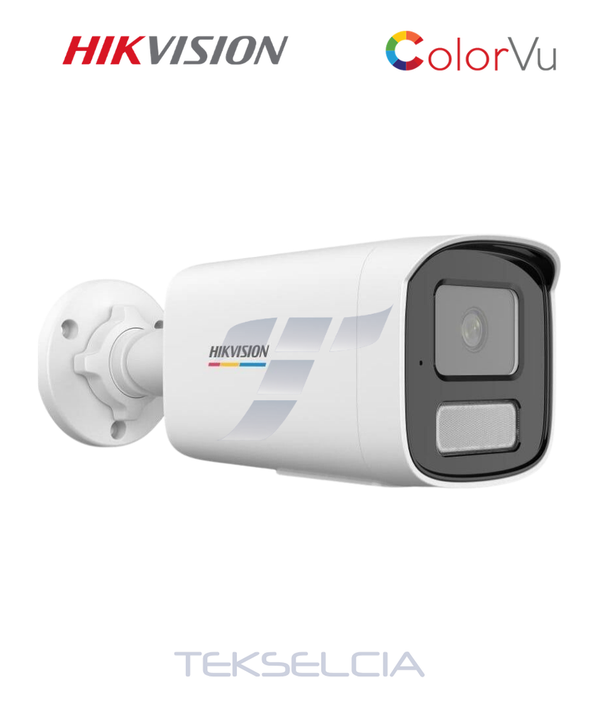 [DS-2CD1047G2H-LIU] Camara Colorvu DS-2CD1047G2H-LIU Tubo IP 4MP Microfono+ Dual 30M