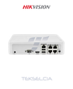 Grabadores NVR 4Ch/4PoE