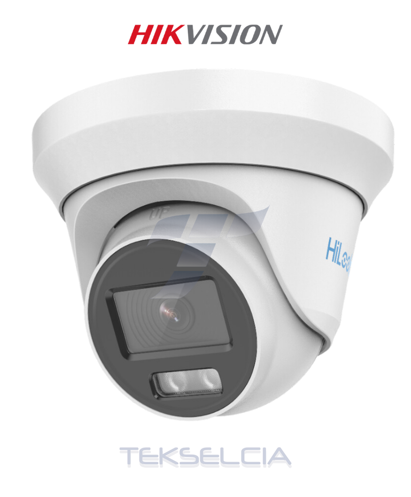 [THC-T229-LMS] Camara Domo 2MP Luz Hibrida Audio Colorvu 40M Metal HILOOK