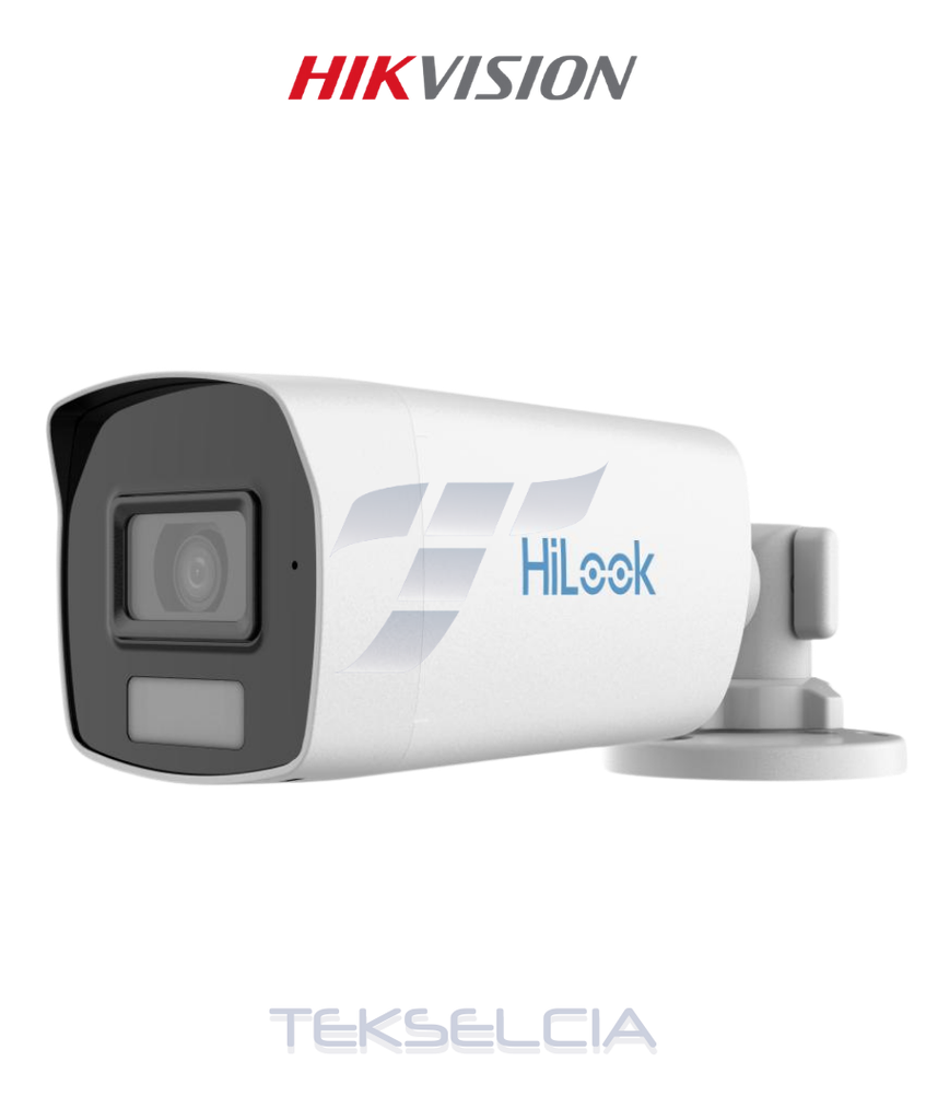 [THC-B229-LS] Camara HD1080P Luz Hibrida Colorvu Lite Audio 40M Metal HILOOK