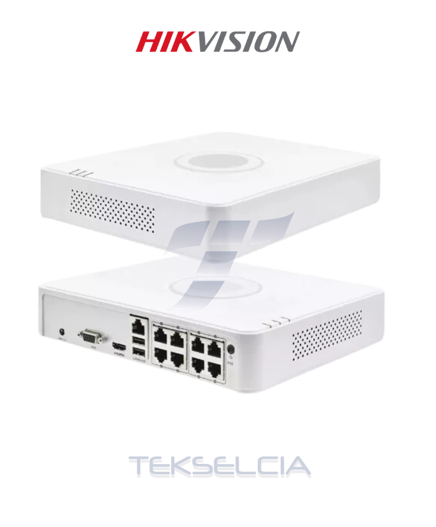 Grabador NVR 8Ch/8PoE