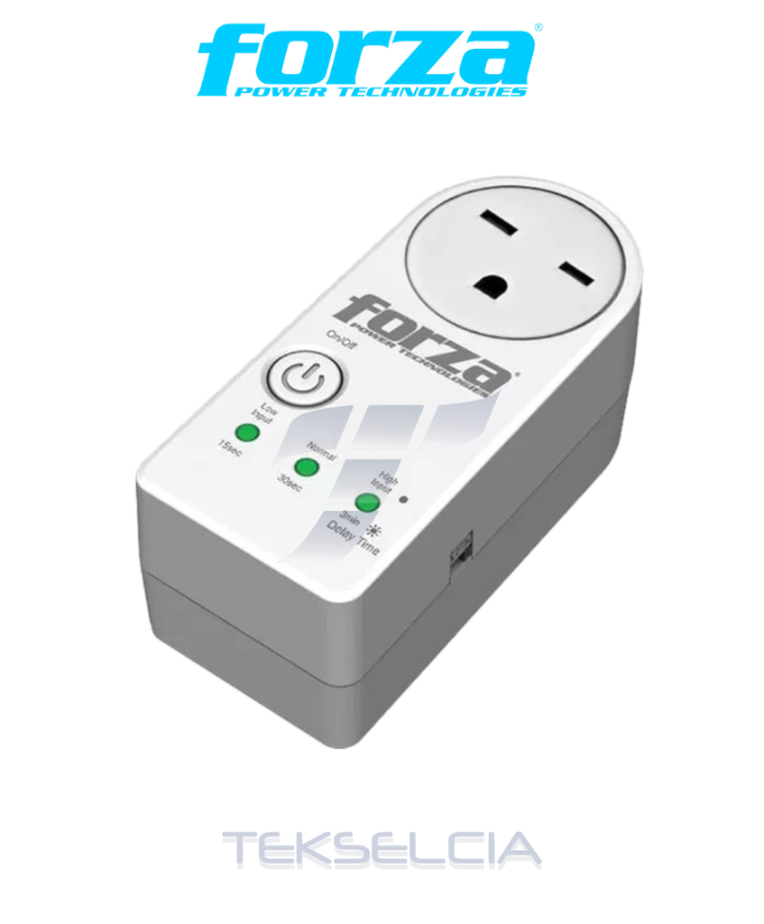 Protector de voltaje Forza FVP-1201B 2PK 900J/1800W,120V