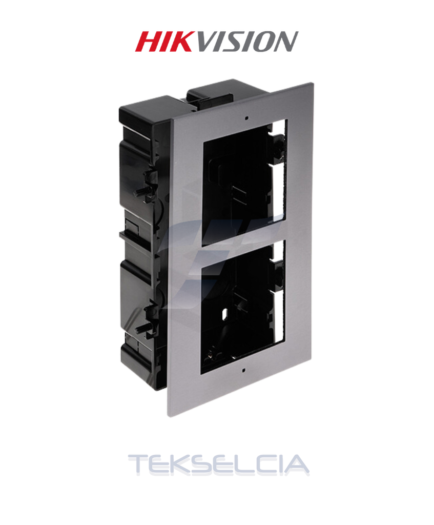[DS-KD-ACF2] Marco Para Video Portero  Hikvision DS-KD-ACF2 Modular 2 Espacio