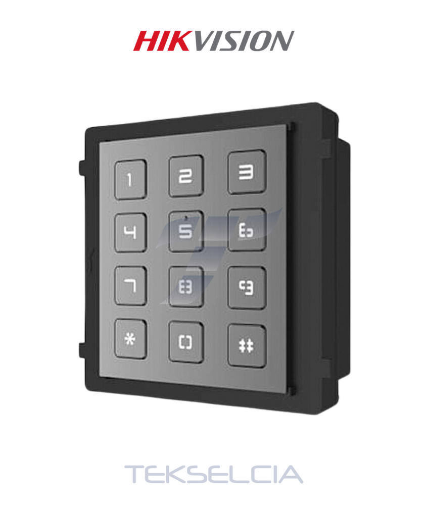 [DS-KD-KP] Botónes para Video Portero Módular Hikvision DS-KD-KP