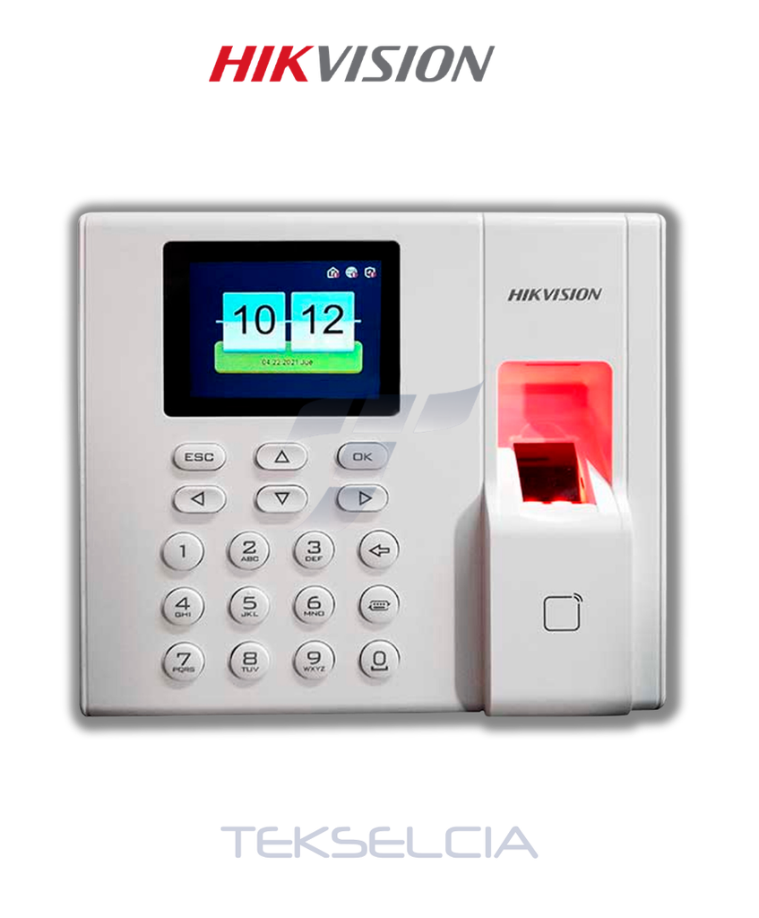 Biometrico Hikvision DS-K1A8503EF Control de Asistencia