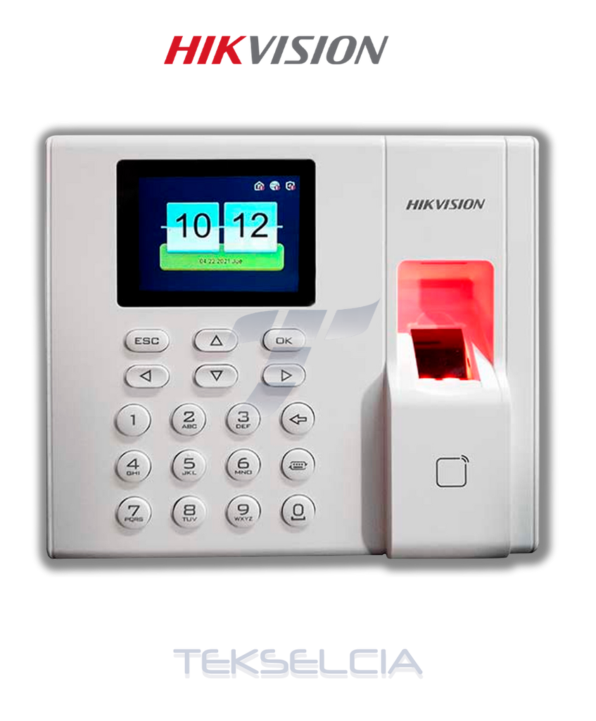[DS-K1A8503EF] Biometrico Hikvision DS-K1A8503EF Control de Asistencia