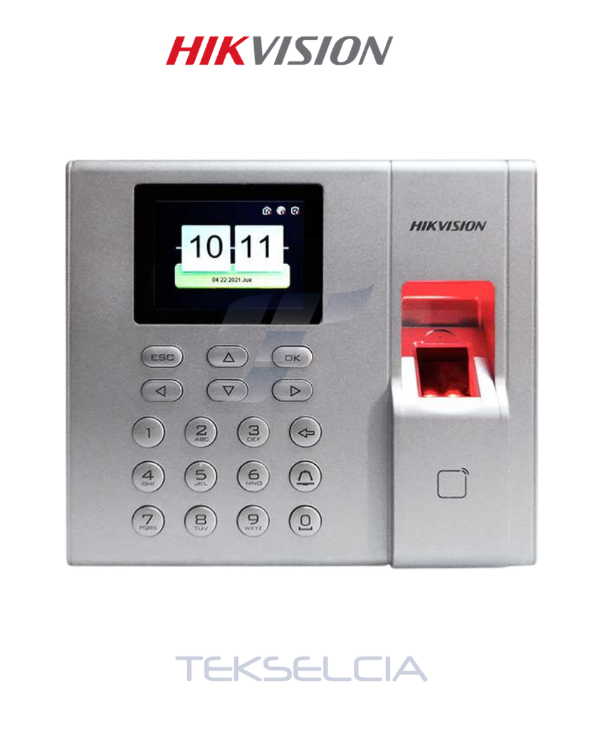 Biometrico Hikvision DS-K1T8003EF Control de Acceso+ Huella