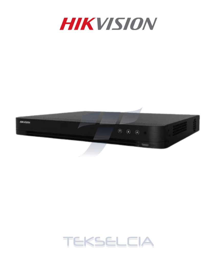 Grabador Hikvision DS-IDS-7208HQHI-M1/X Dvr 8Ch Acusense 1Hdd 1080P Audio                              