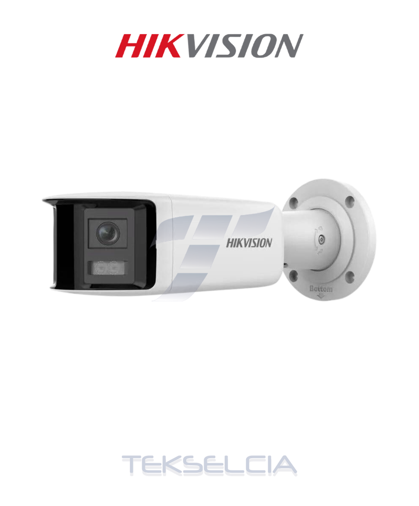 [DS-2CD2T47G2P-LSU/SL] Camara IP Tubo 4MP Sellada Panorámica 40M
