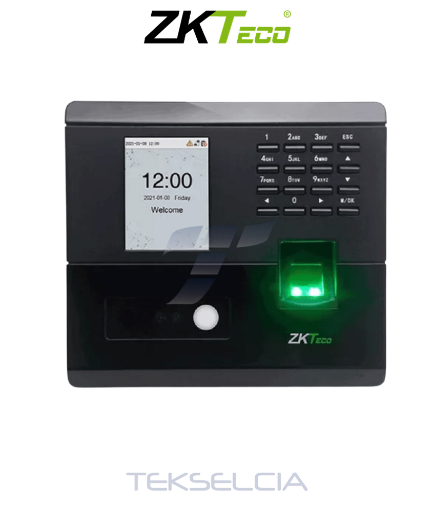 Biometrico Zkteco MB20-VL Control de Acceso Facial + Huella