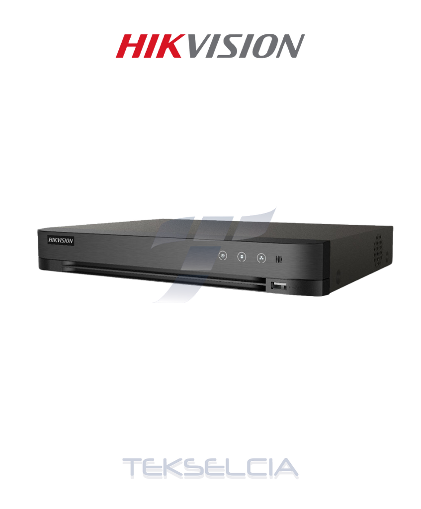 [DS-IDS-7216HQHI-M2/XT] Grabador Hikvision DS-IDS-7216HQHI-M2/XT Dvr 16Ch 1080P 2Hdd+Audio