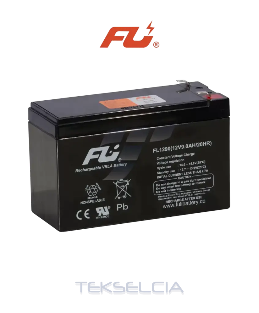 Bateria Recargable 12Vdc-9Ah