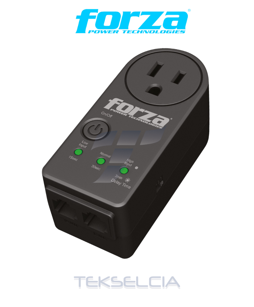 Protector de voltaje Forza FVP-1201N 900J/1800W