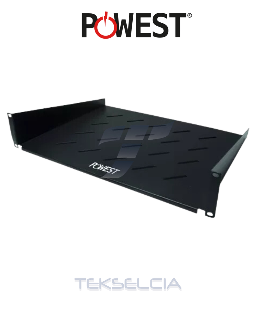 [1U I-1107] Bandeja Estandar Para Rack 19″ 1UR de 20cm