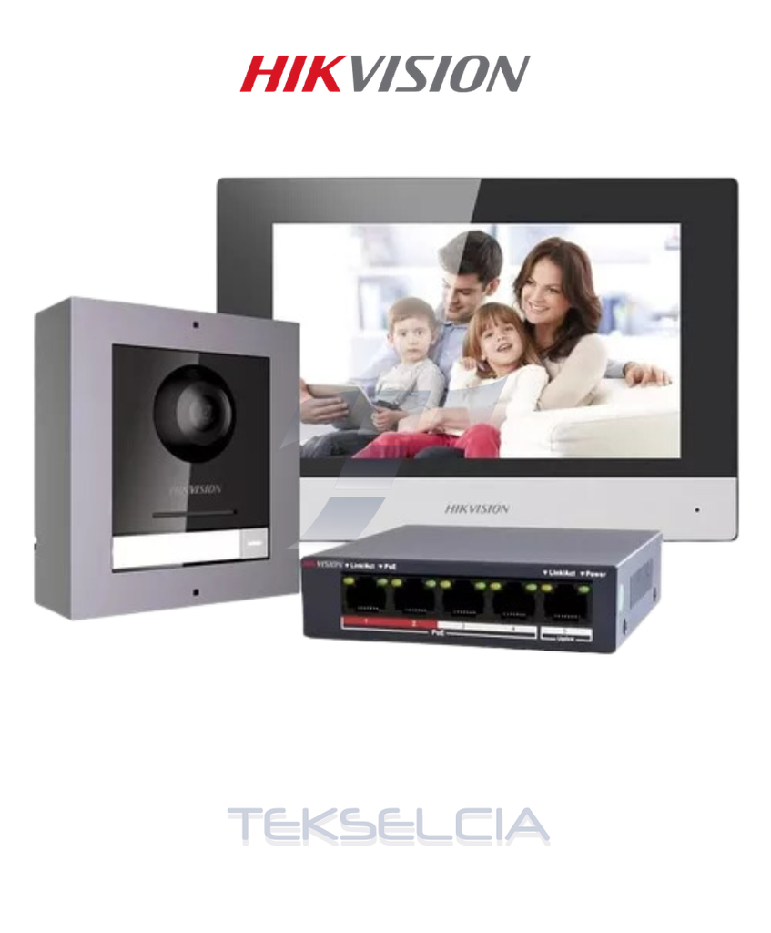 [DS-KIS602] Video Portero Hikvision DS-KIS602 IP Modular (Kit)