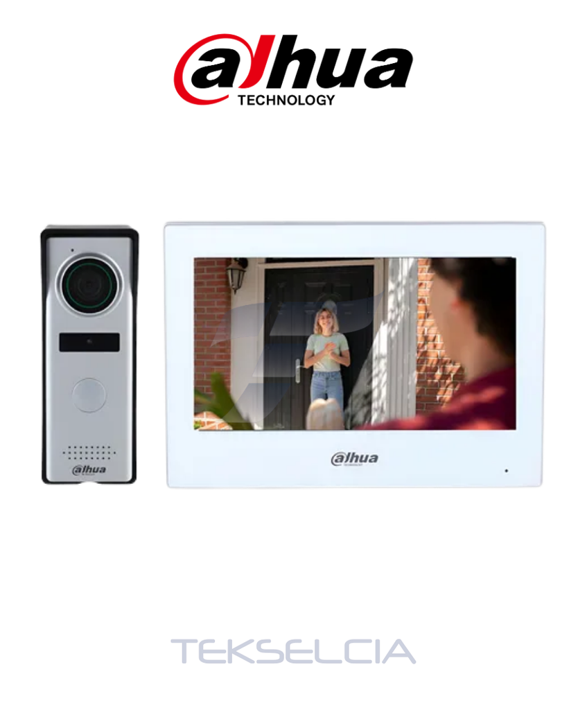 [DHI-KTH01] Video Portero Dahua DHI-KTH01 WiFi Hibrido