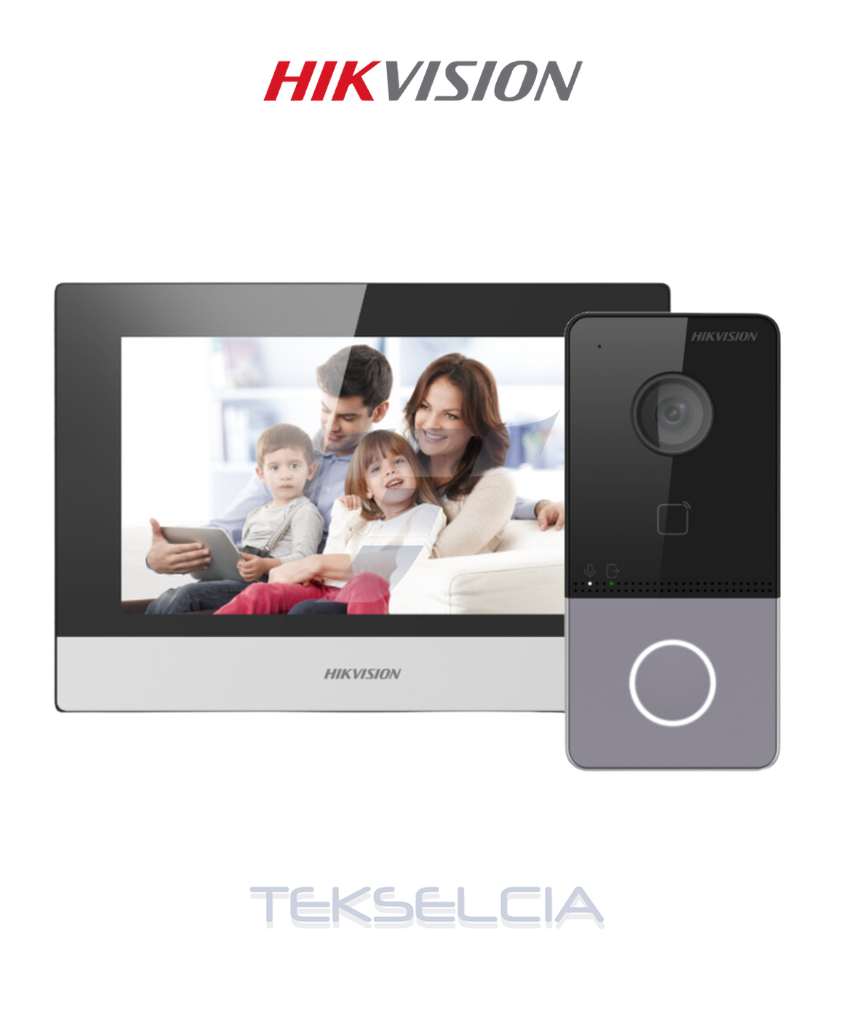 [DS-KIS603-P] Video Portero Hikvision DS-KIS603-P IP (kit)
