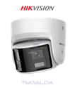 Camara Domo 4MP Colorvu Panoramica 2 Lentes 180° 30M