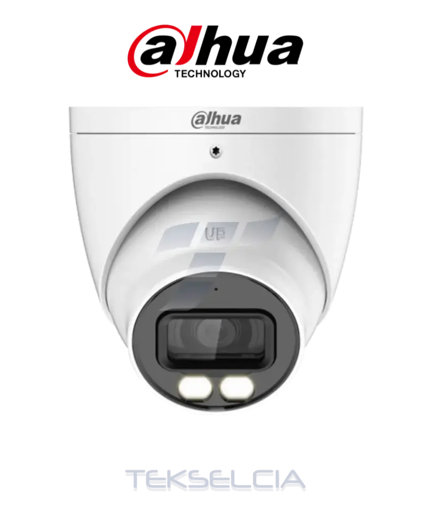 Camara IP Domo Dual Light 4MP IR 30M, Led 20M, Poe 