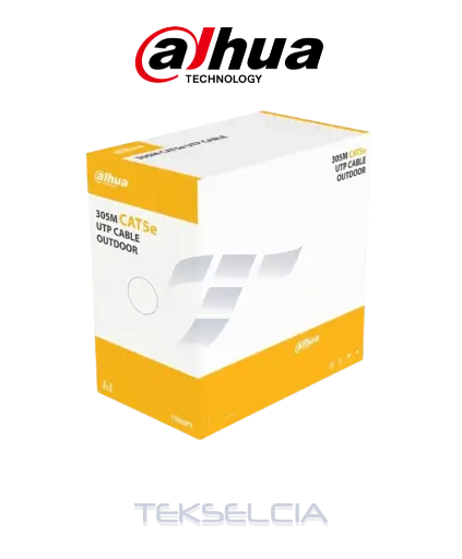 [DH-PFM920-5EU] Cable UTP Cat 5e 100% Cobre Exterior 305M