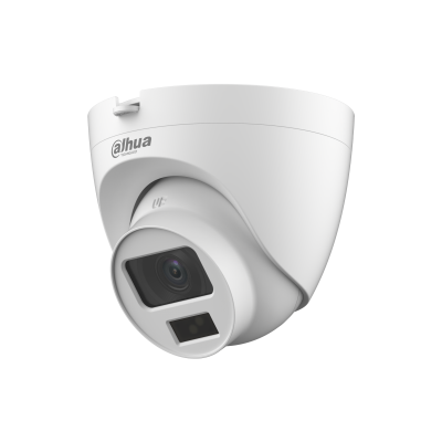 [DH-HAC-HDW1200CLQN-IL-A] Camara Domo 2MP Dual Light + Audio 20M