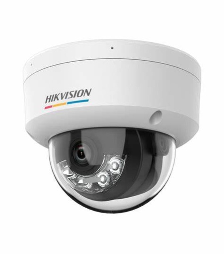 [DS-2CD1127G2H-LIU] Camara IP Domo Colorvu 2MP Con Microfono Dual Light 