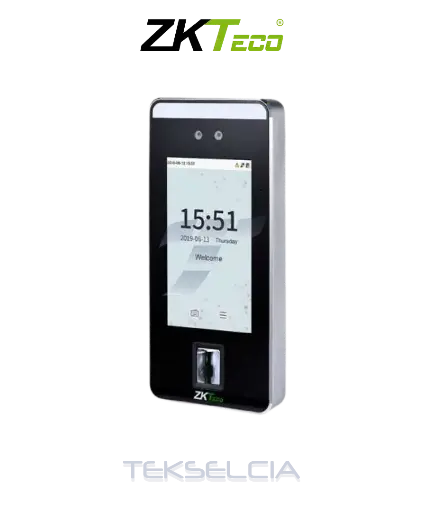 [ZK-SPEEDFACE-V5L/ID] Biometrico Control de Tiempo y Asistencia + Acceso