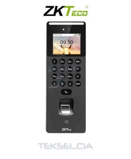 [ZK-SENSEFACE-2A] Biometrico Facial Pantalla 2,4 Huella + Control de Acceso y Asistencia.