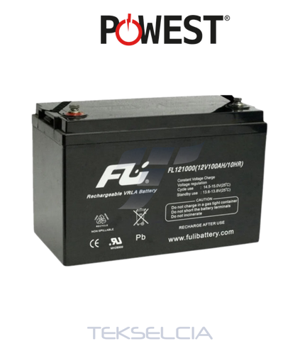 [CEBAT-7219] Bateria Recargable Powest CEBAT-7219 12Vdc-90Ah