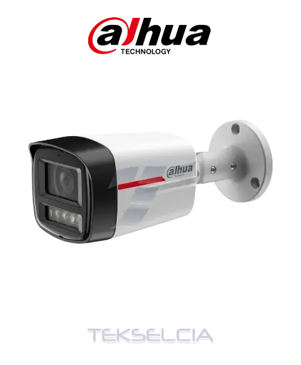 [DH-IPC-HFW2449TL-S-PRO] Camara IP Tubo 4MP Poe WizColor Con Audio