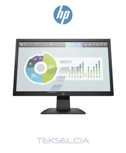 [5RD66AA#ABM] HP P204 - LED-backlit LCD monitor - 19.5"
