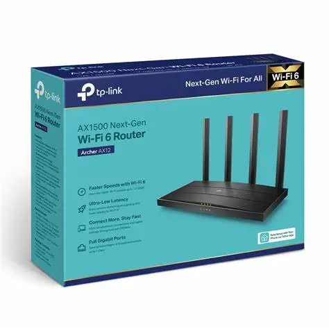[TP-AX1500] Router Archer AX12 WiFi 6 AX1500 4 Antenas Dual Band