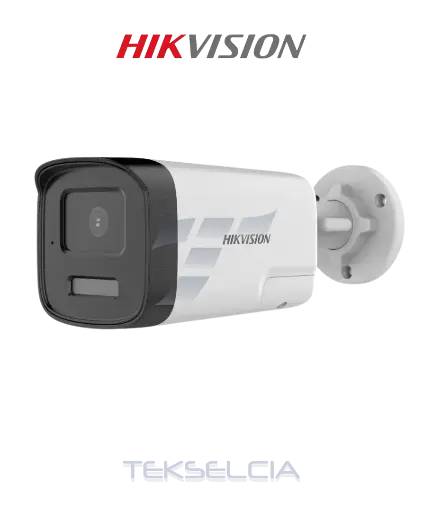 [DS-2CE17D0T-LTS] Camara Tubo 2MP 2 Vias ColorVu + Audio + Dual Light 40M